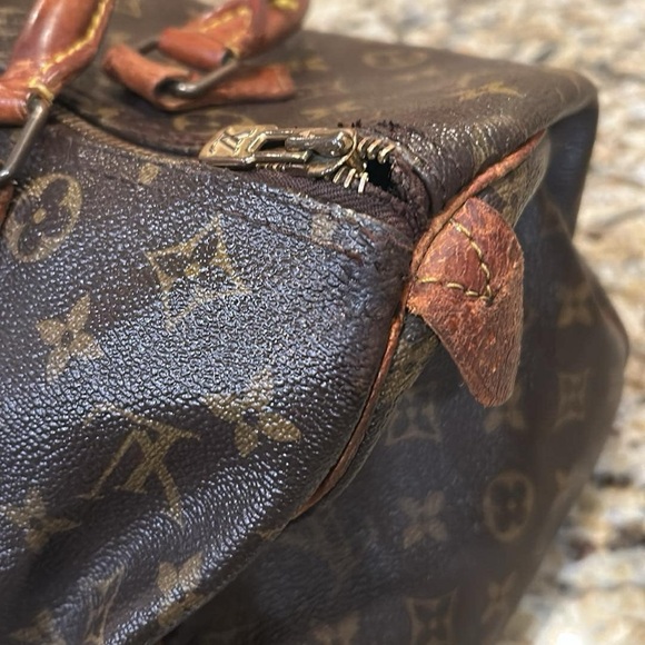 Louis Vuitton rehab Brown Monogram Bag Speedy 25 - Picture 8 of 10